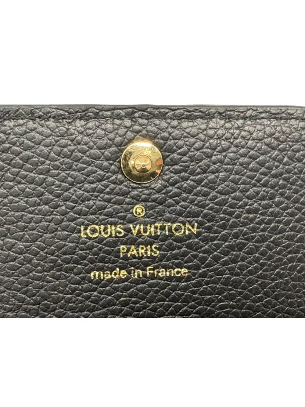 Louis Vuitton 6 Key Case Empreinte Monogram Multicles 6 Noir Key Holder